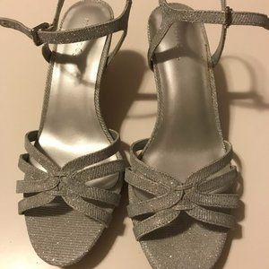 New silver Maripe sandals